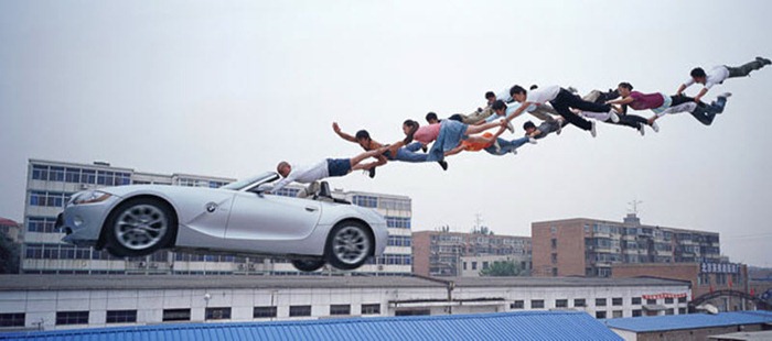 Gravity Defying Photographs of Li Wei | Amusing Planet